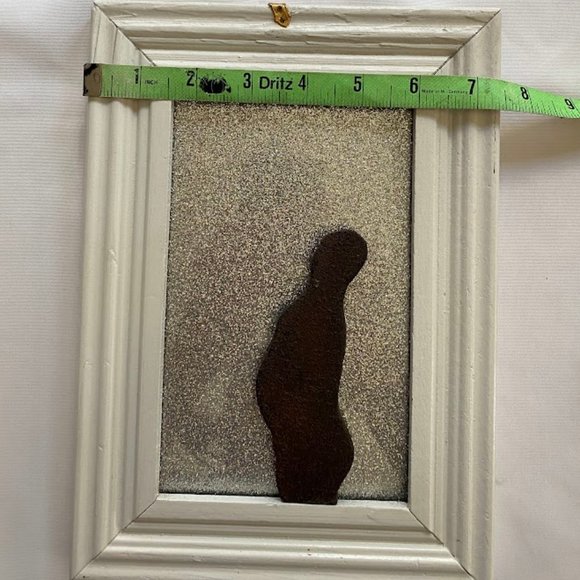 Man and doorknob  mix media - Picture 4 of 7